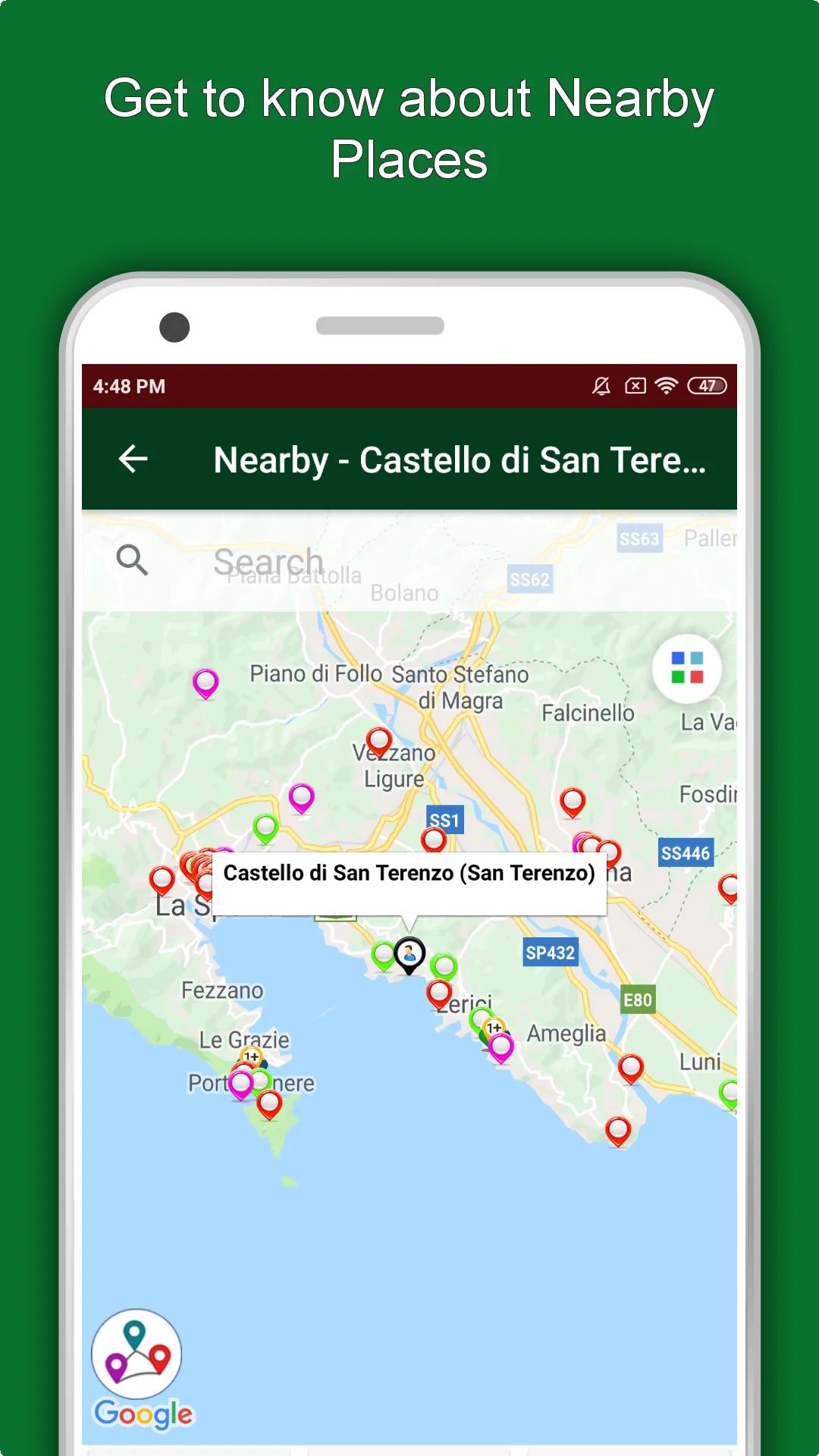 Liguria Travel & Explore, Offl | Indus Appstore | Screenshot