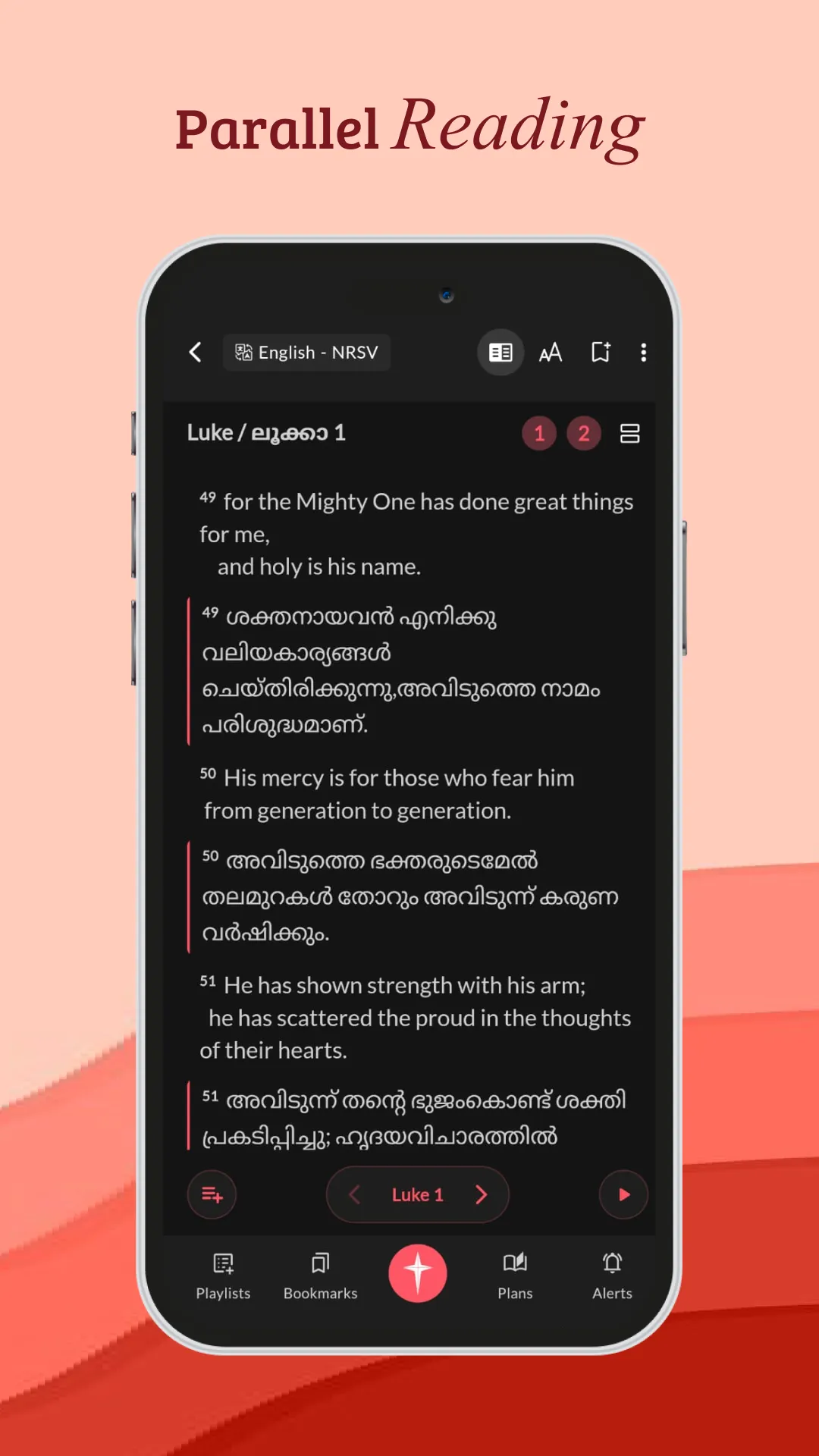 BibleOn Catholic Bible + Audio | Indus Appstore | Screenshot