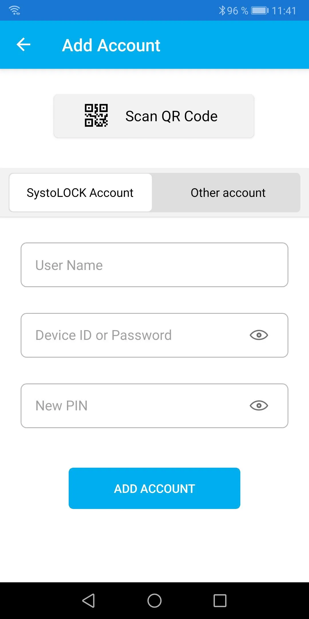 SystoLOCK Companion | Indus Appstore | Screenshot