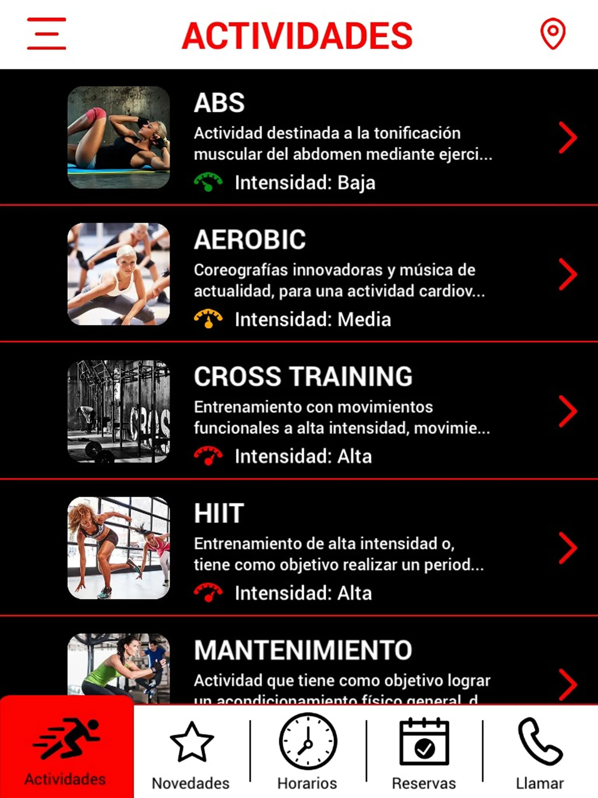 Fitland Fuerteventura | Indus Appstore | Screenshot