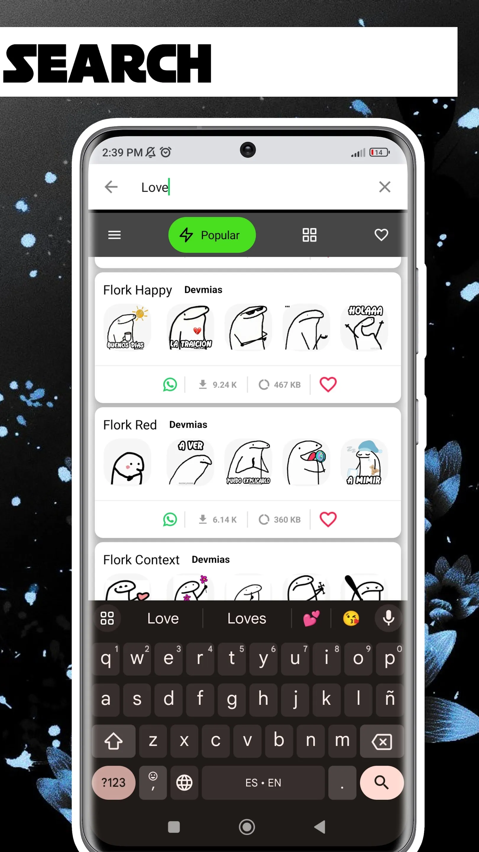 Flork Stickers for whatsapp | Indus Appstore | Screenshot