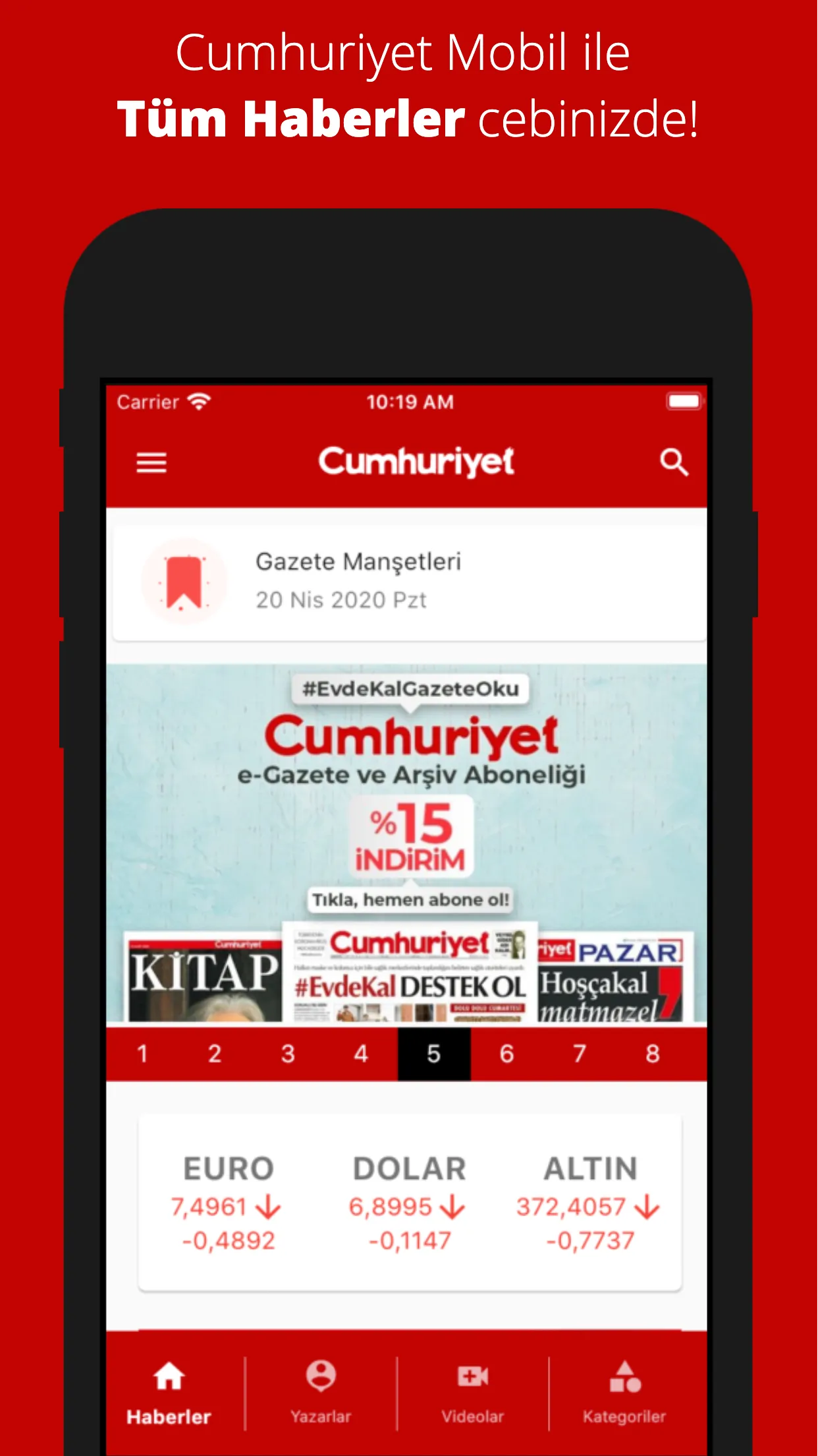 Cumhuriyet | Indus Appstore | Screenshot