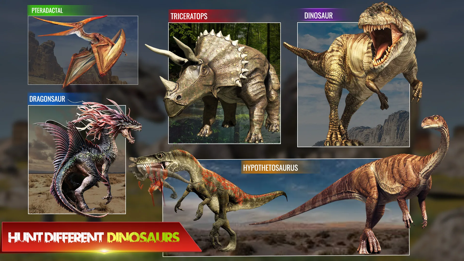 Wild Dinosaur Hunting Games | Indus Appstore | Screenshot