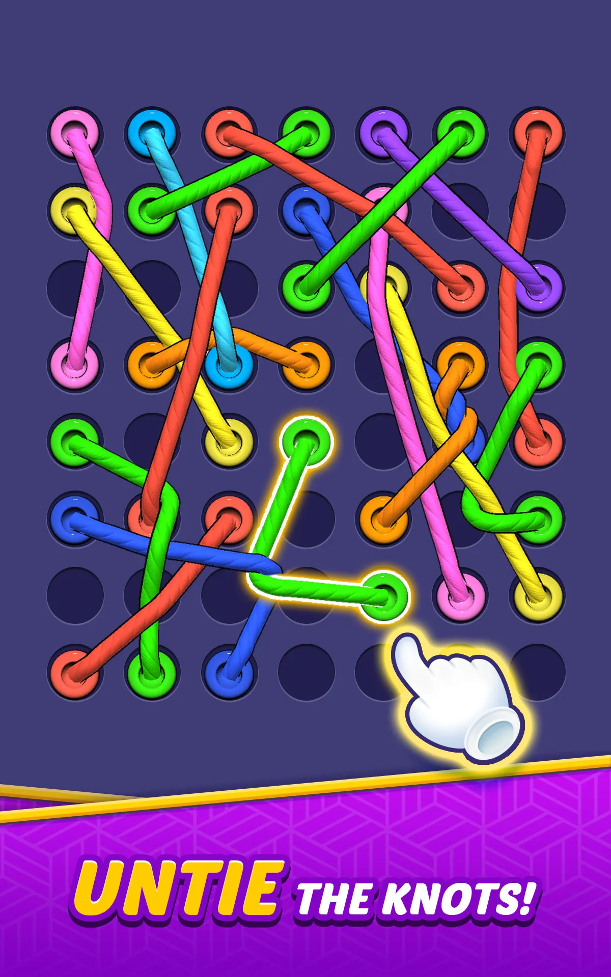 Tangled Rope: Twisted Puzzle | Indus Appstore | Screenshot