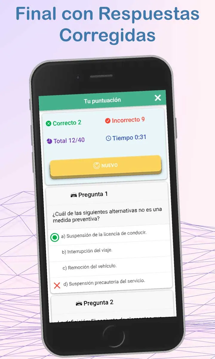 Simulacro de examen Peru 2024 | Indus Appstore | Screenshot