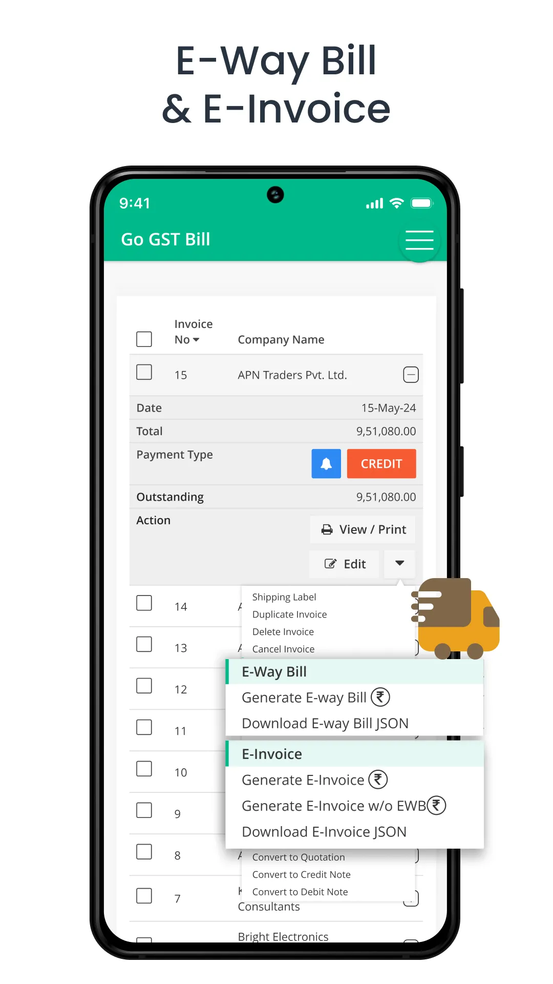 GoGSTBill: Invoice Billing App | Indus Appstore | Screenshot