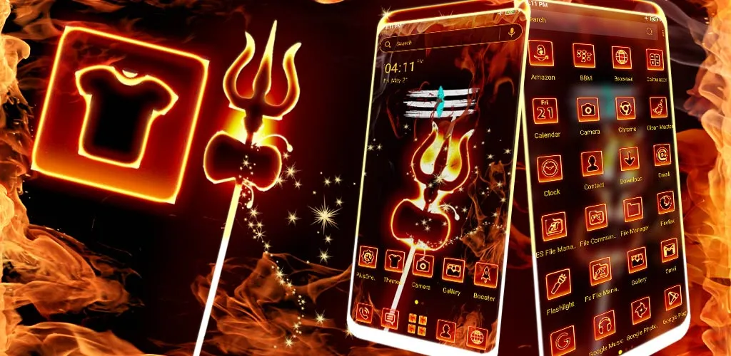 Mahadev Trishul Launcher Theme | Indus Appstore | Screenshot