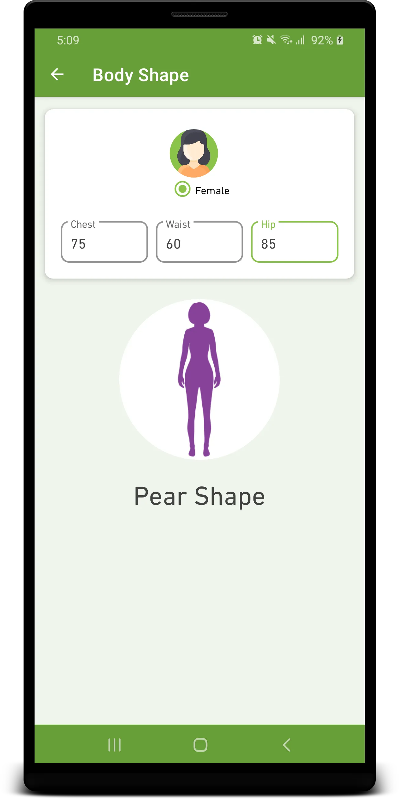 Ideal Weight Calculators | Indus Appstore | Screenshot