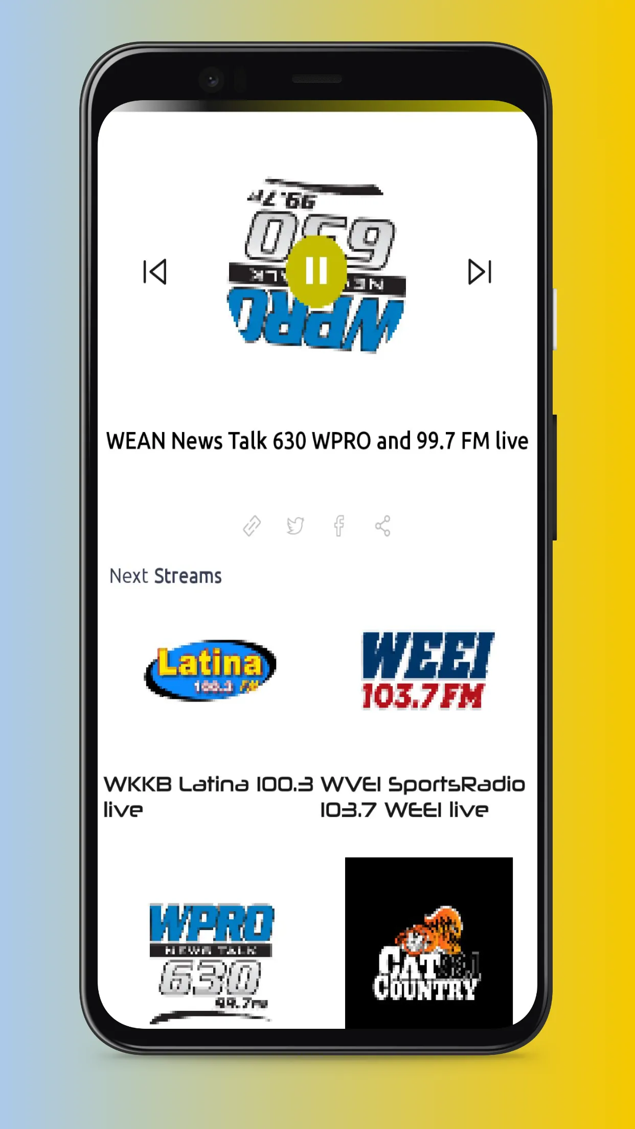 Radio Rhode Island FM & AM | Indus Appstore | Screenshot