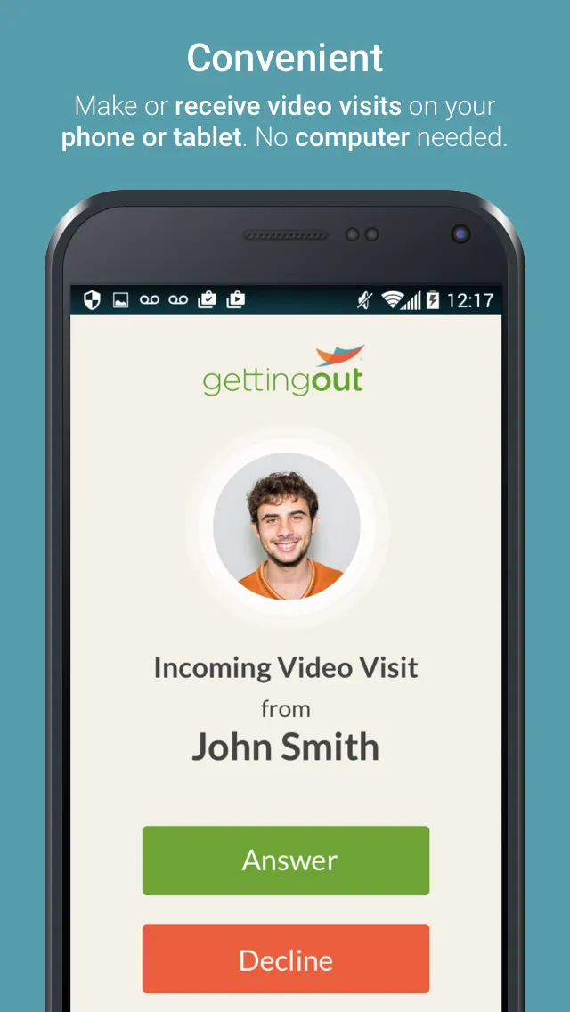 GettingOut Visits | Indus Appstore | Screenshot