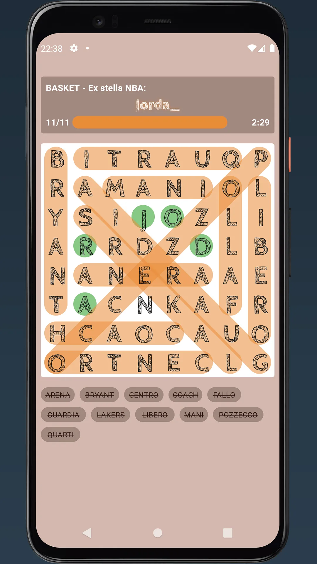 WordSearch - Italian | Indus Appstore | Screenshot