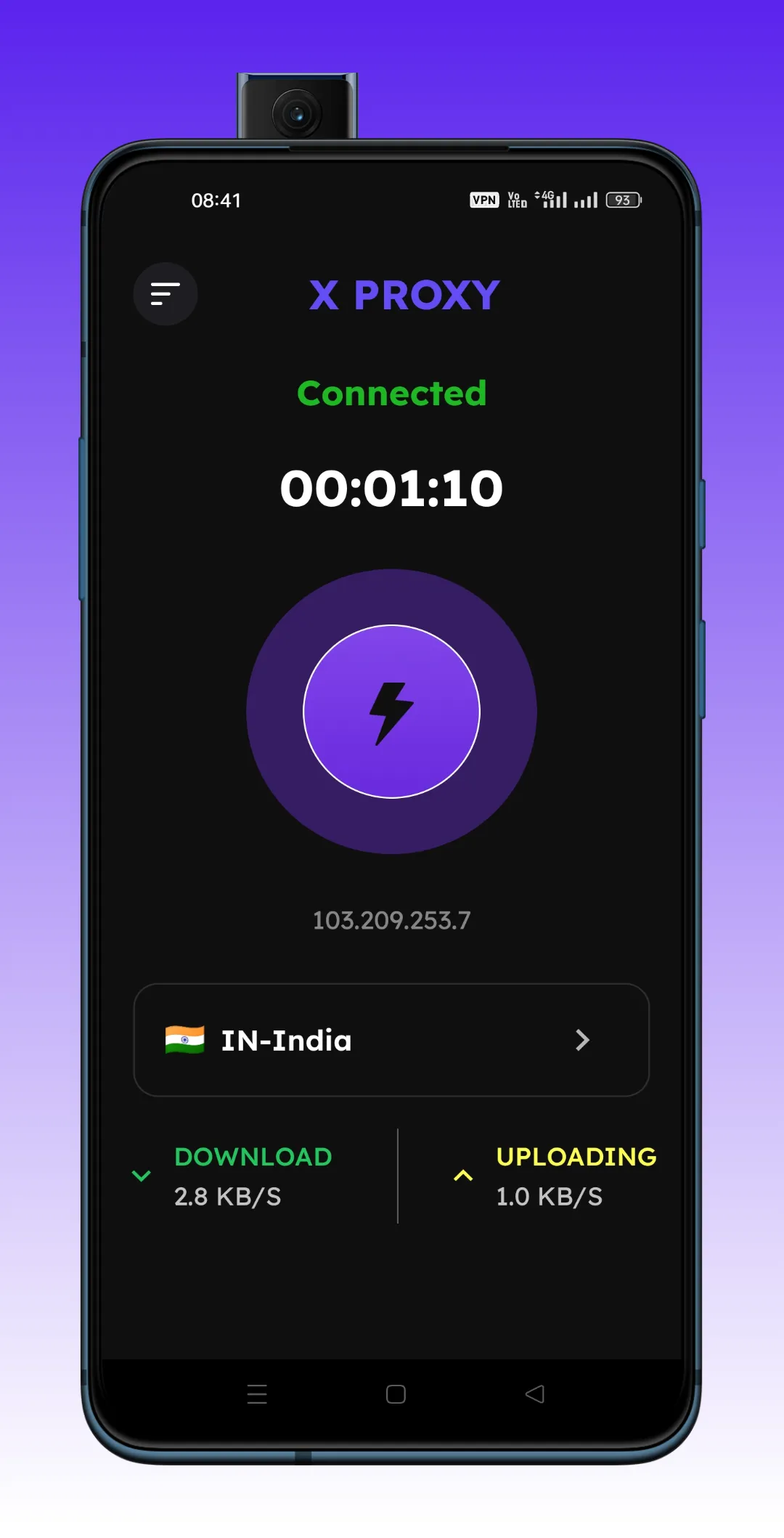 X Proxy - Xxxx Private VPN | Indus Appstore | Screenshot