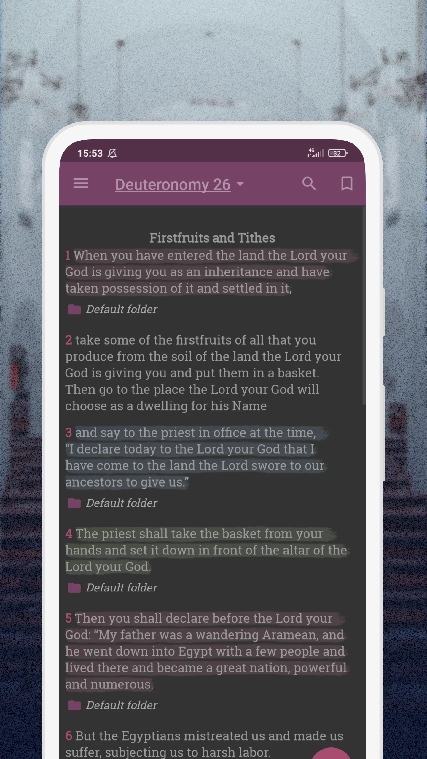 Amplified Bible offline audio | Indus Appstore | Screenshot