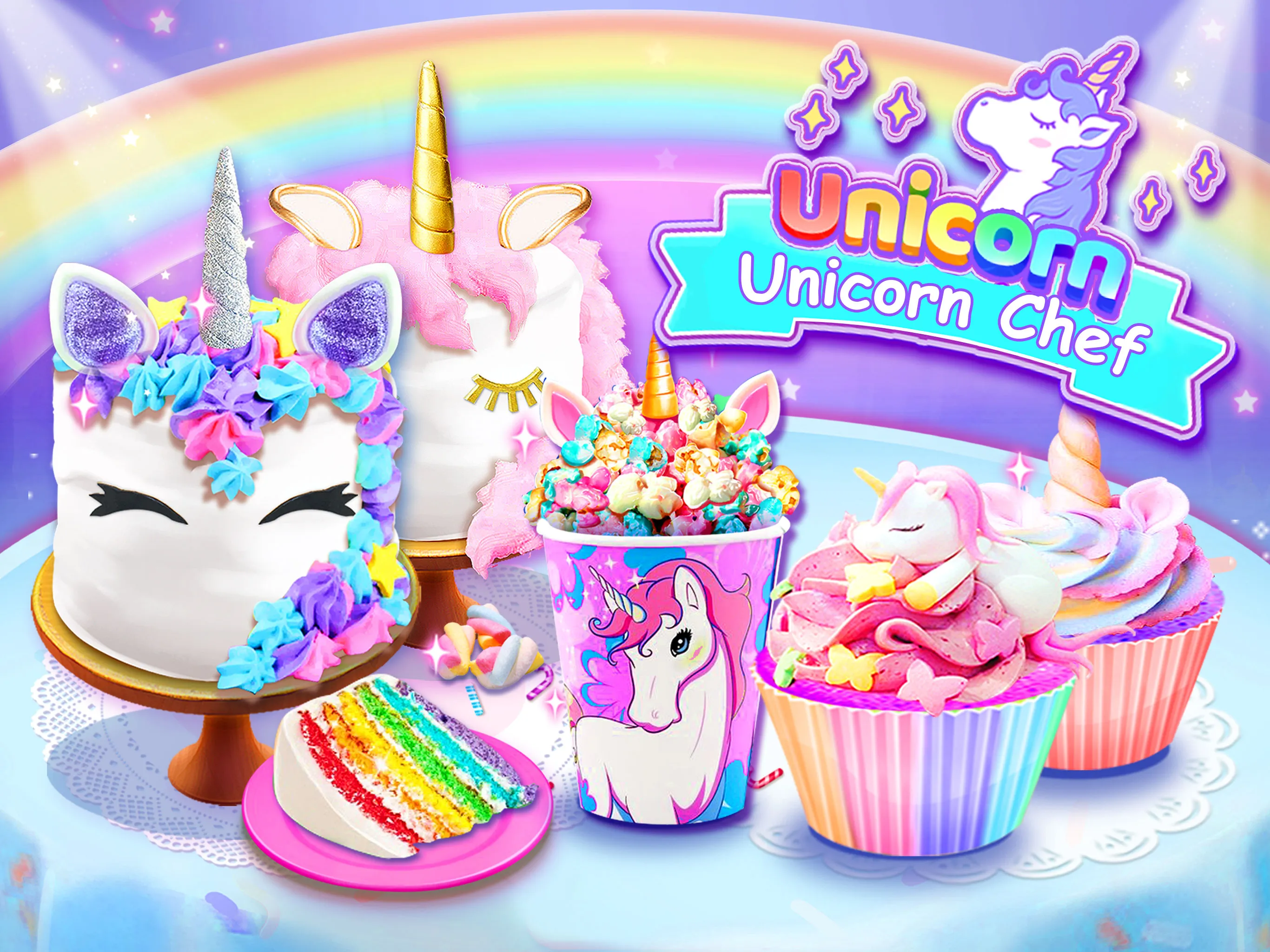 Girl Games: Unicorn Cooking | Indus Appstore | Screenshot