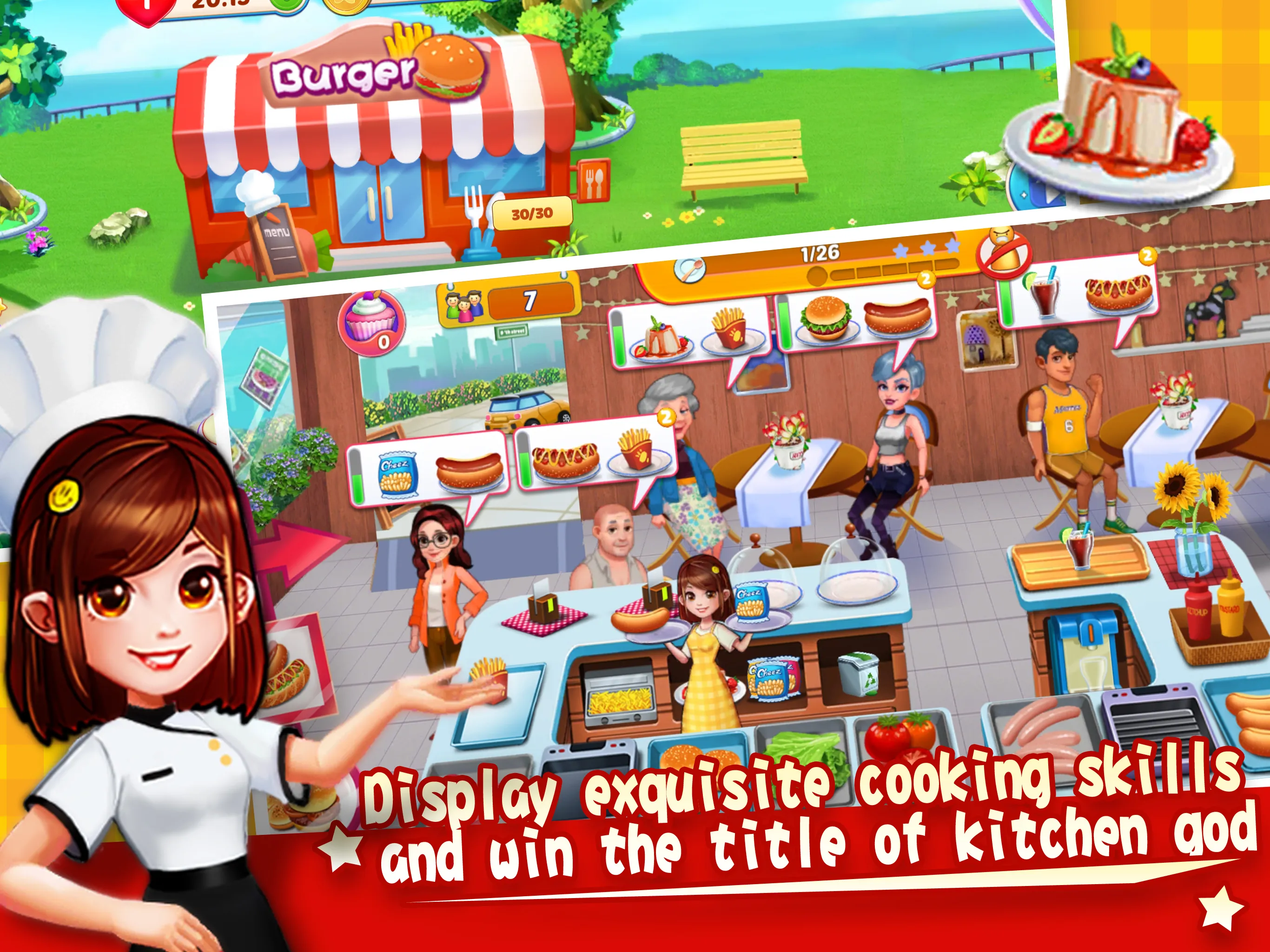 Food Tycoon Dash | Indus Appstore | Screenshot