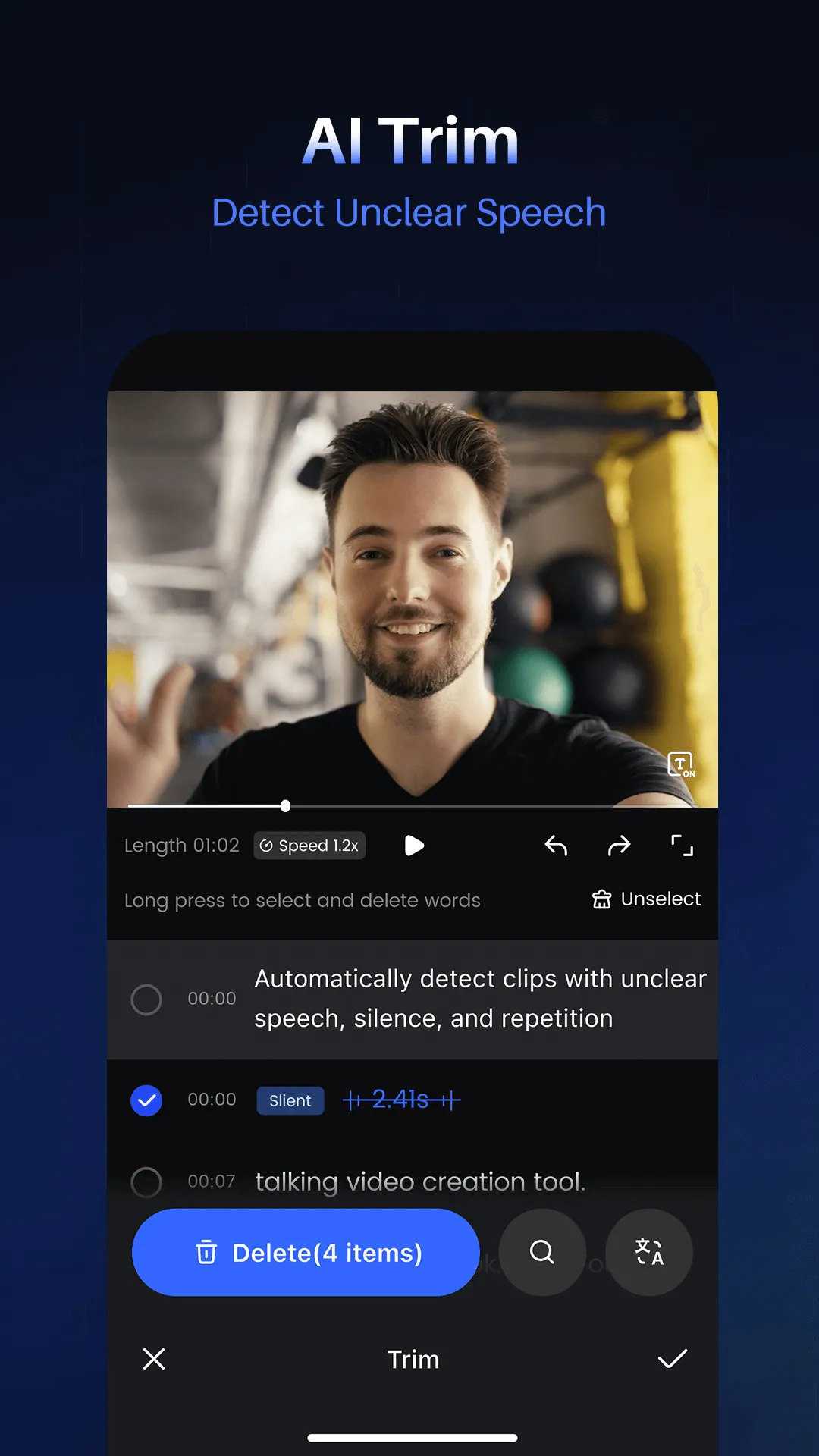 Vmake: AI Talking Video Editor | Indus Appstore | Screenshot