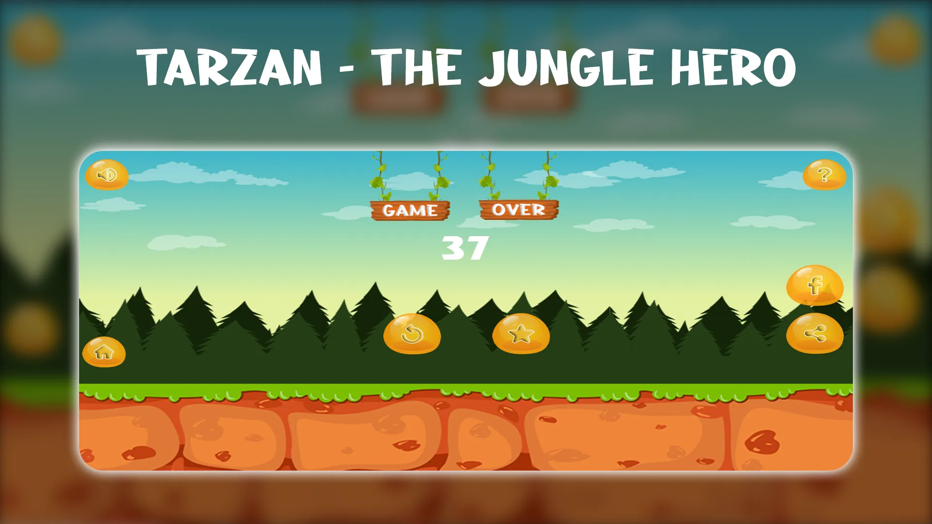 Tarzan - The Jungle Hero | Indus Appstore | Screenshot