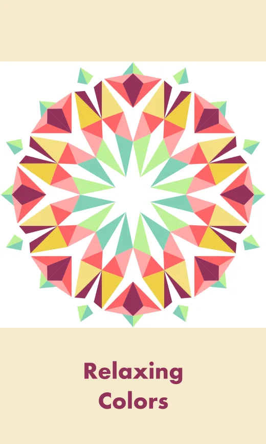 Polyna Mandala Color By Number | Indus Appstore | Screenshot