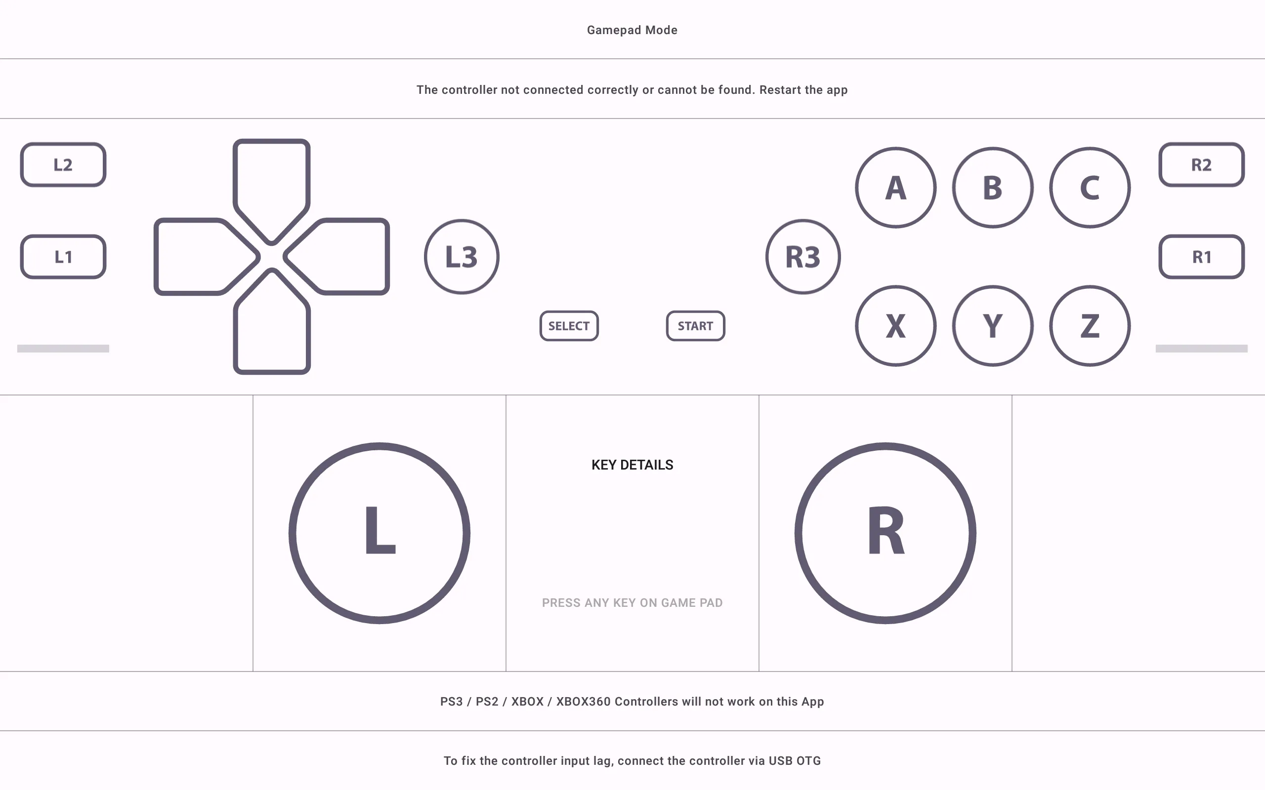 GamePad Tester Lite | Indus Appstore | Screenshot