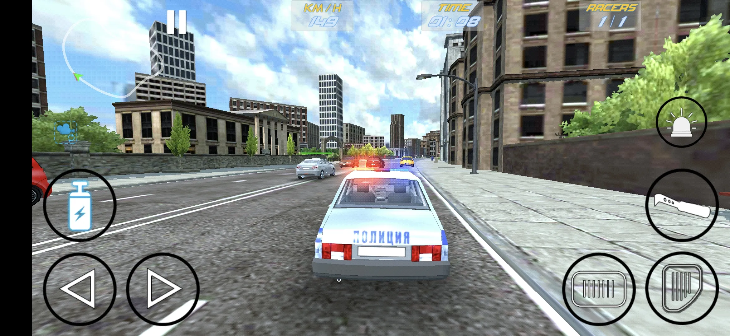 Police Car Chase | Indus Appstore | Screenshot