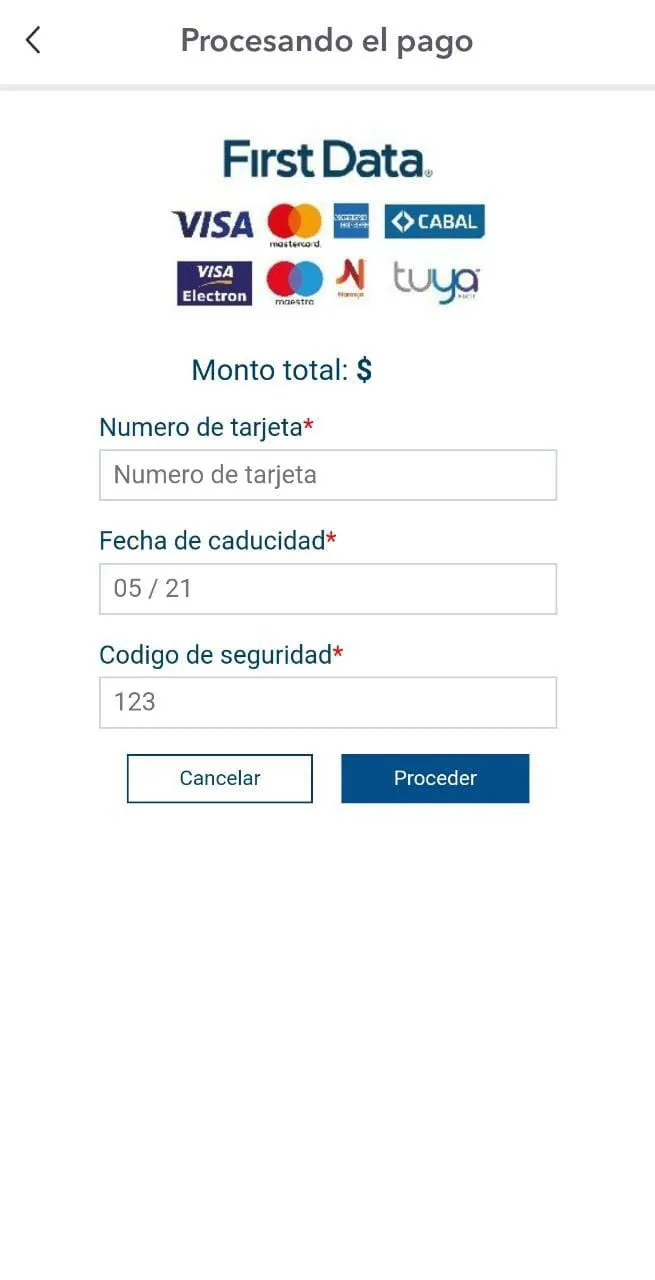 Amarilla Gas Pedidos Online | Indus Appstore | Screenshot