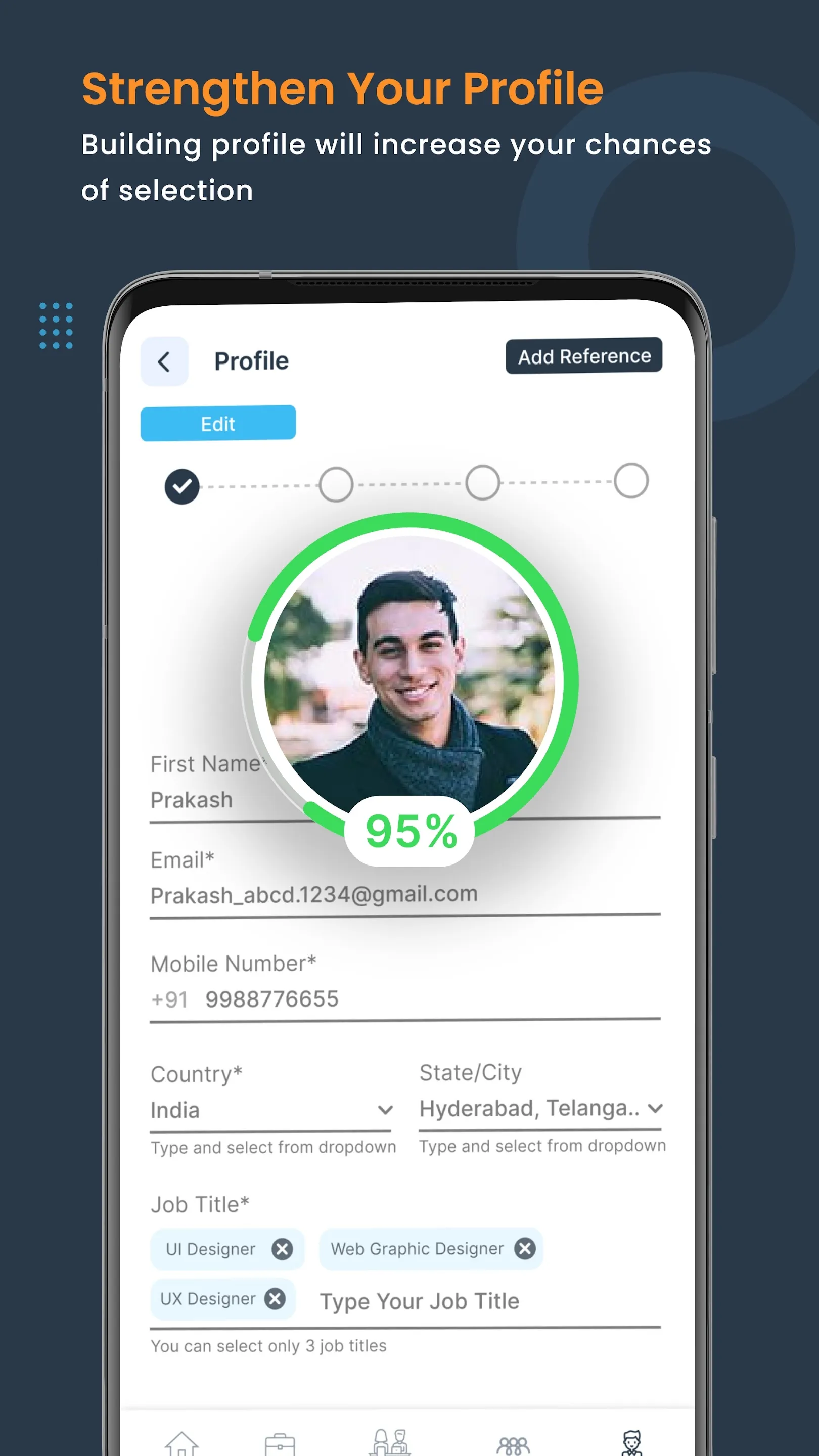 Techfynder: Job Search App | Indus Appstore | Screenshot