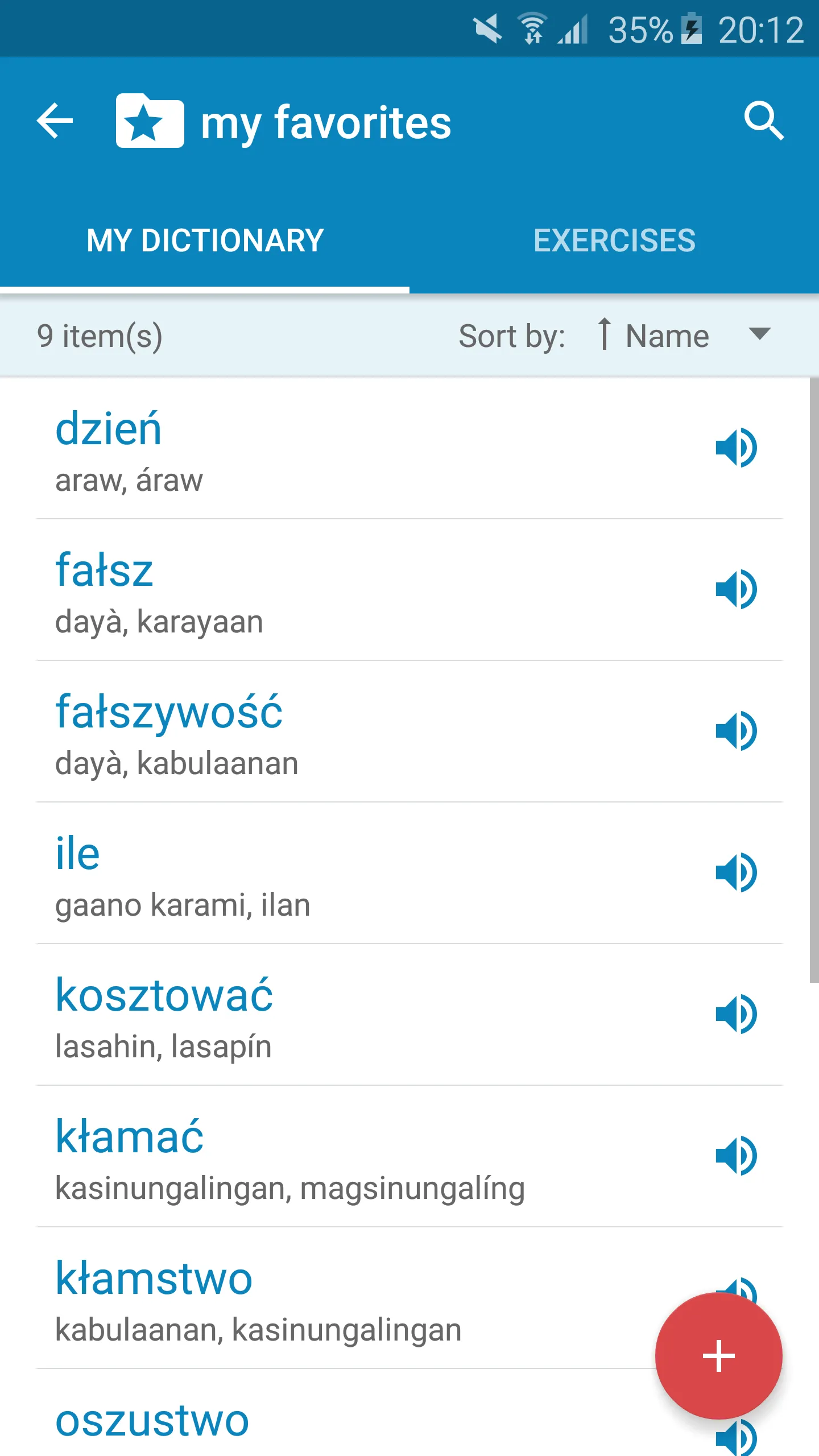 Polish-Filipino Dictionary | Indus Appstore | Screenshot