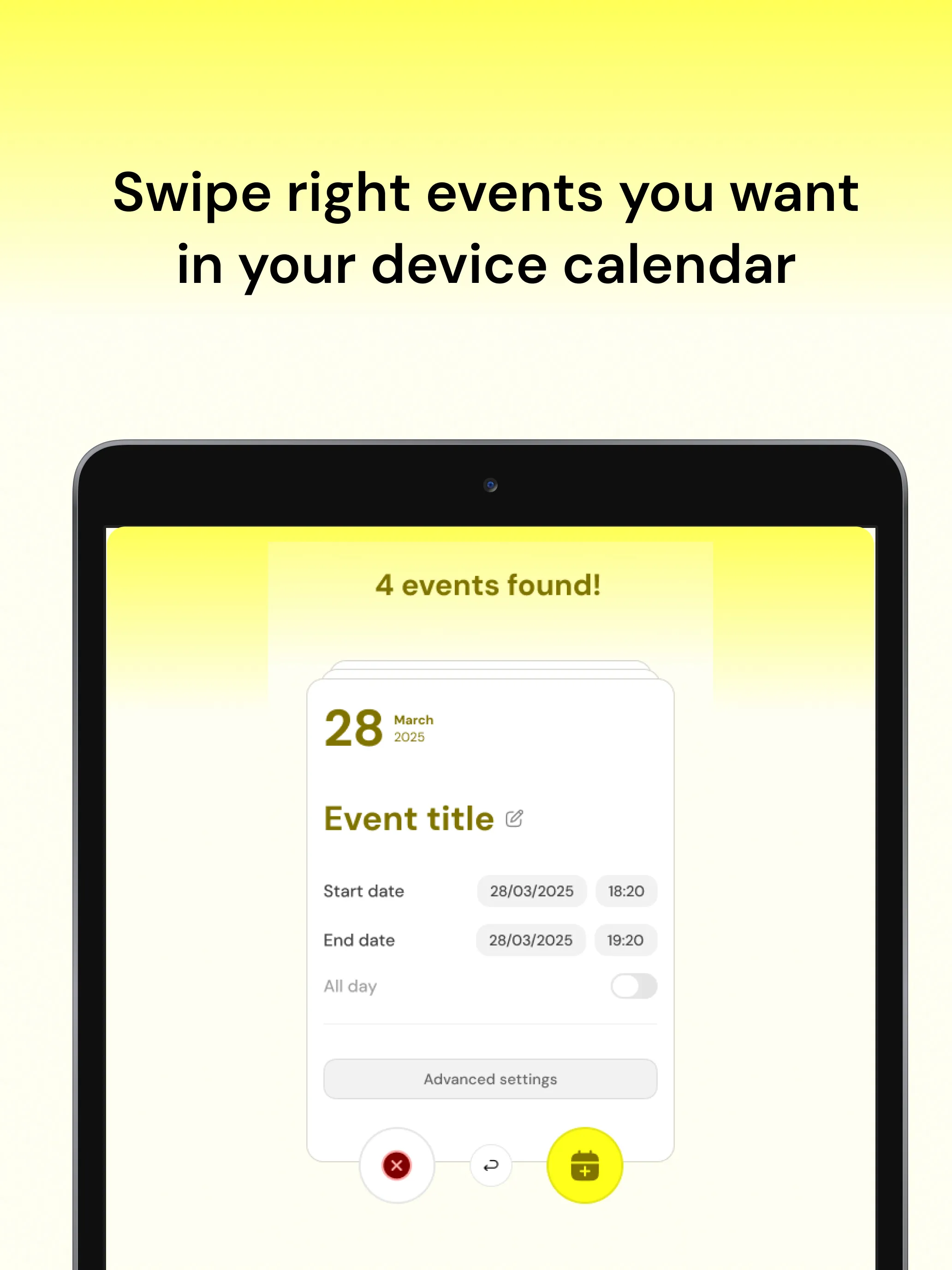 Photo2Calendar Scan Calendar | Indus Appstore | Screenshot