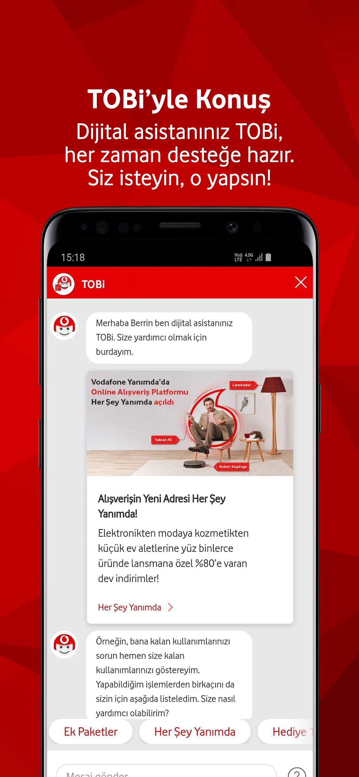 Vodafone Yanımda | Indus Appstore | Screenshot