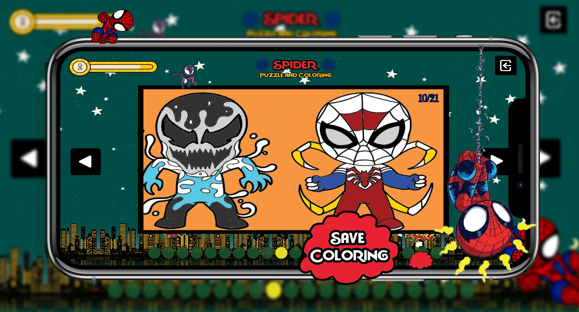 Spider Hero Puzzle | Indus Appstore | Screenshot