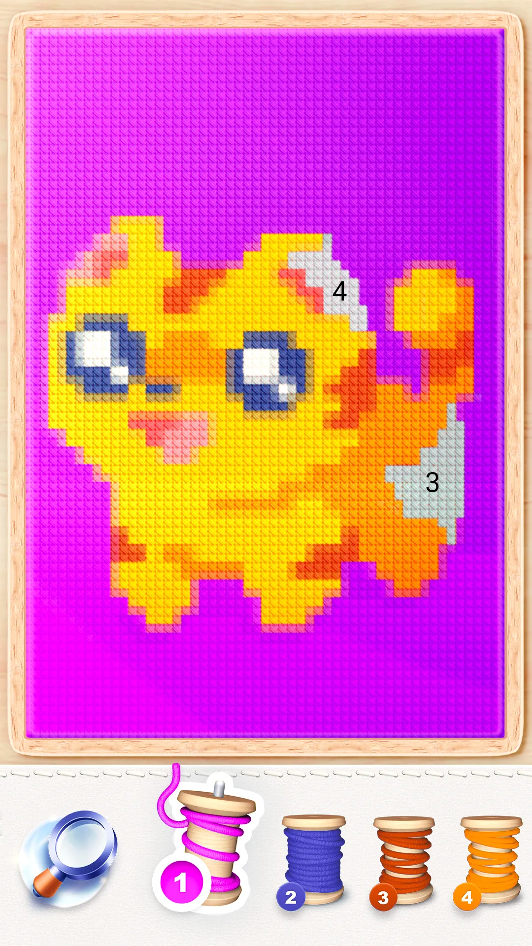 Magic Cross Stitch: Pixel Art | Indus Appstore | Screenshot
