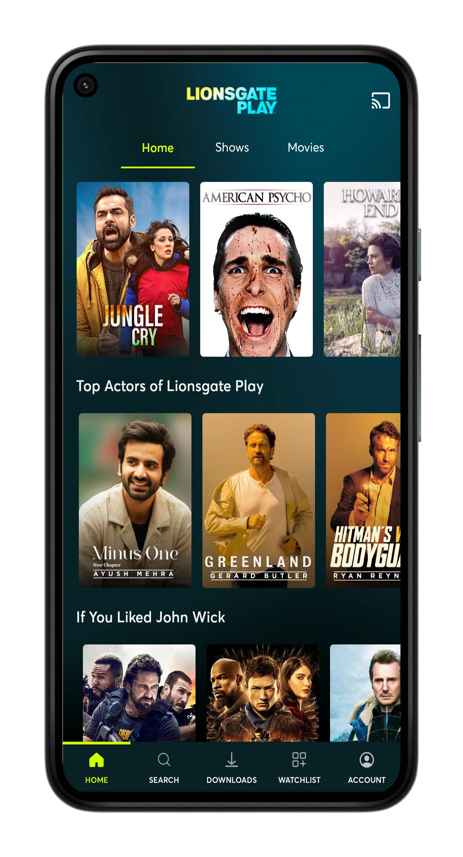 Lionsgate Play: Movies & Shows | Indus Appstore | Screenshot