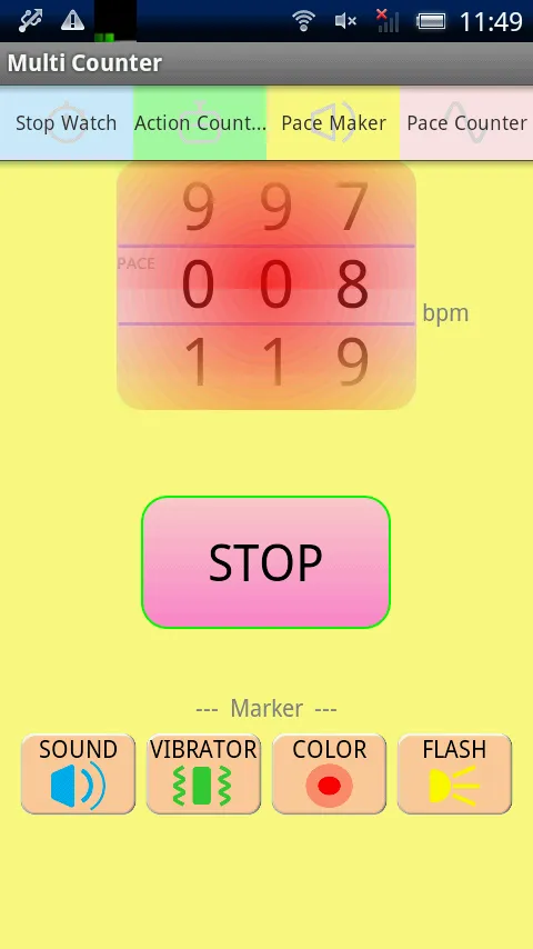 Multi Counter 　（ストップウオッチ） | Indus Appstore | Screenshot