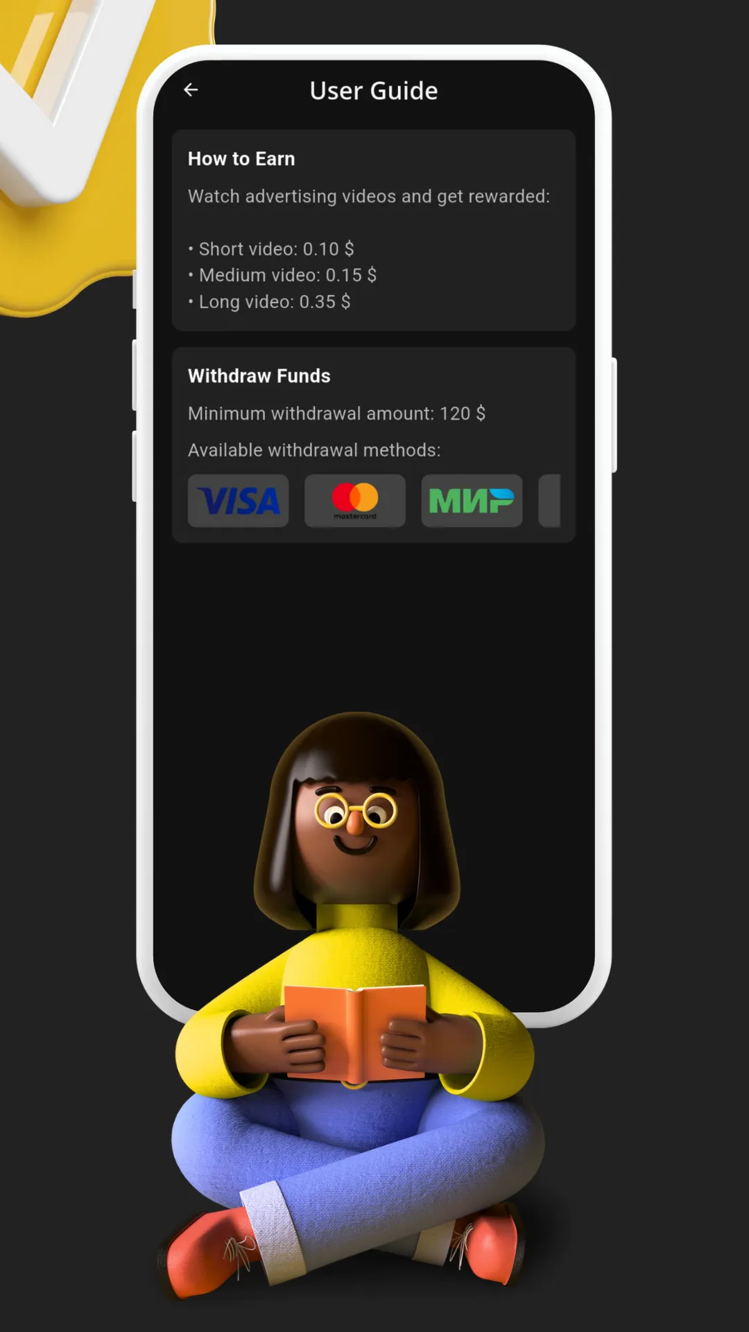 Watch - Earn: Reward for Video | Indus Appstore | Screenshot