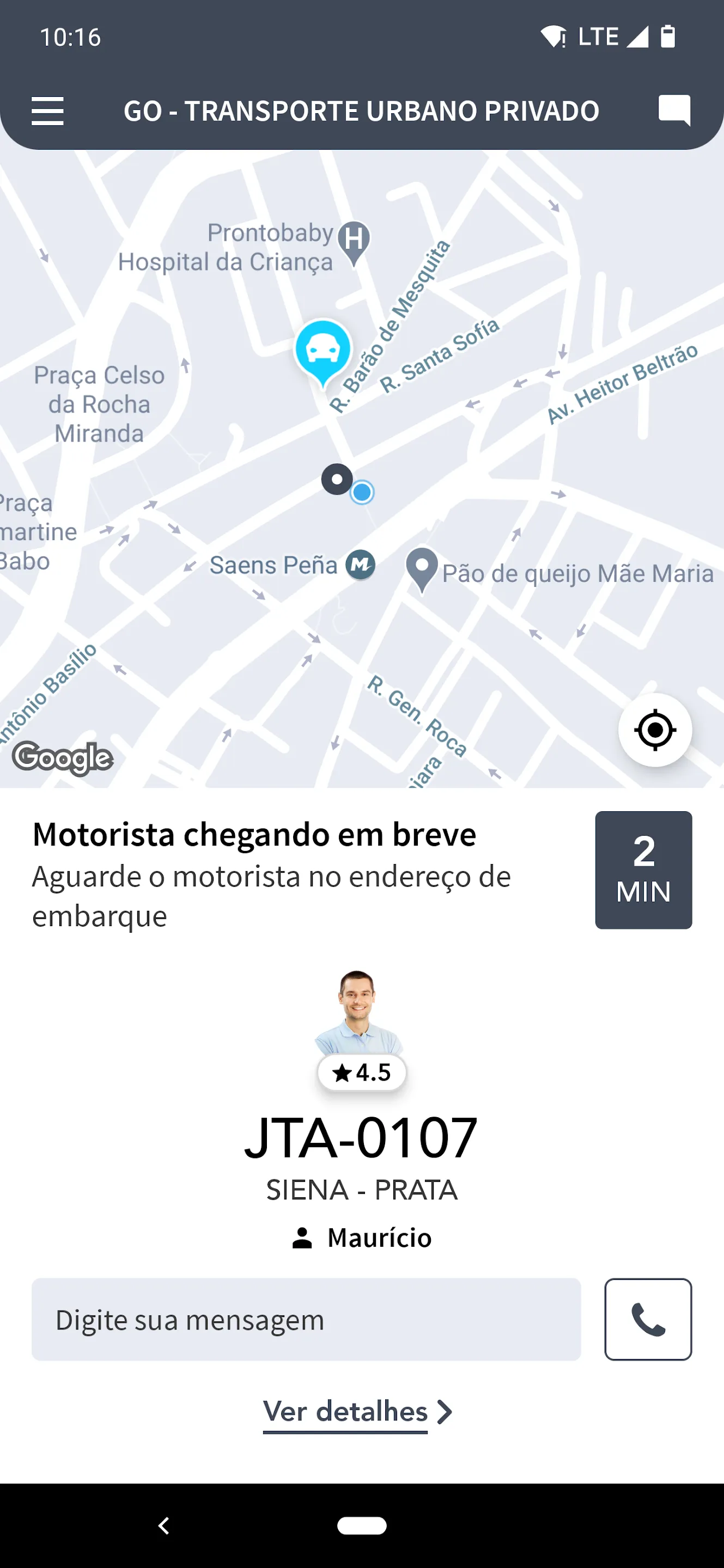 Go - Transporte Urbano Privado | Indus Appstore | Screenshot