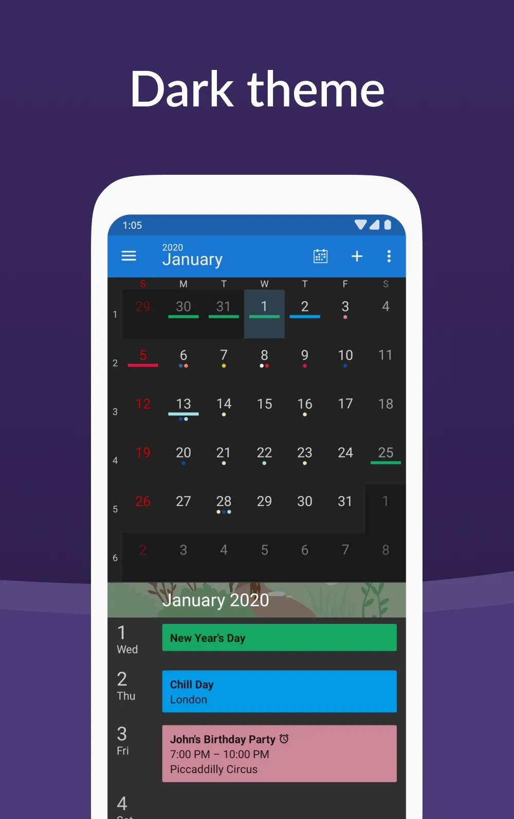 DigiCal Calendar Agenda | Indus Appstore | Screenshot