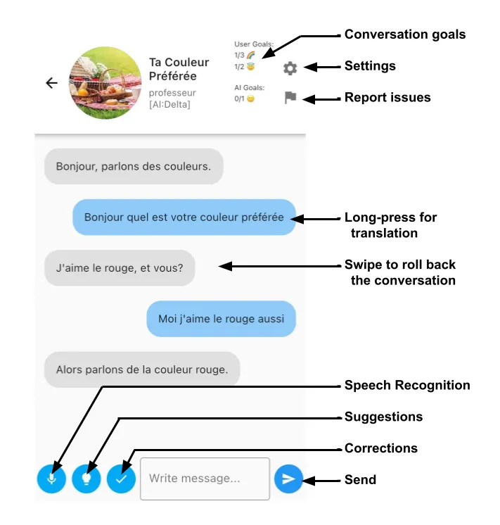 Osio: Language Learning Chats | Indus Appstore | Screenshot