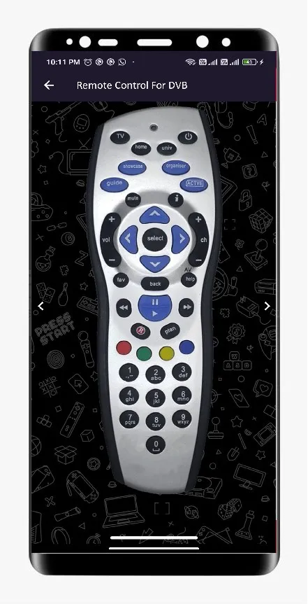 Remote Control For DVB | Indus Appstore | Screenshot