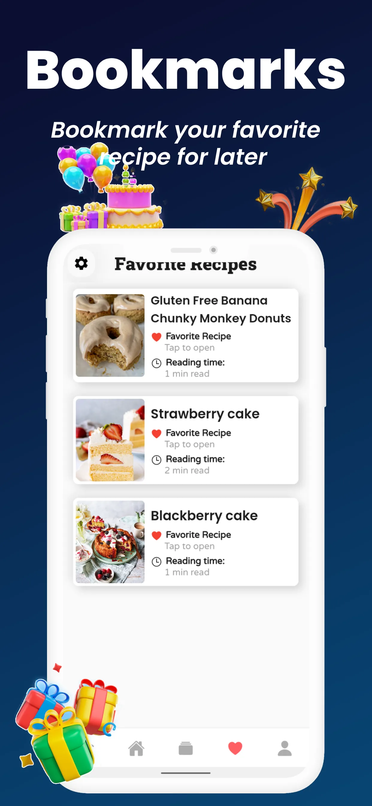 Cake Recipes [Offline] | Indus Appstore | Screenshot