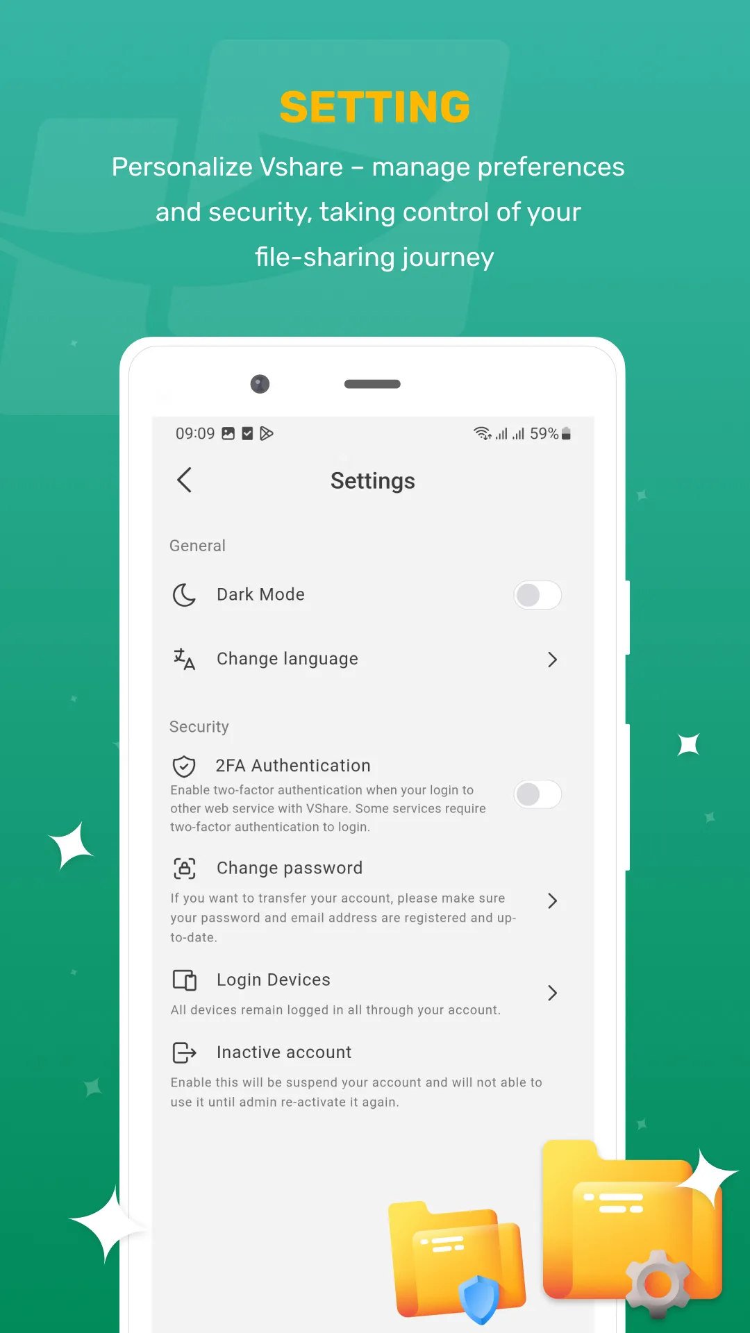 vShare: Fast File Transfer | Indus Appstore | Screenshot