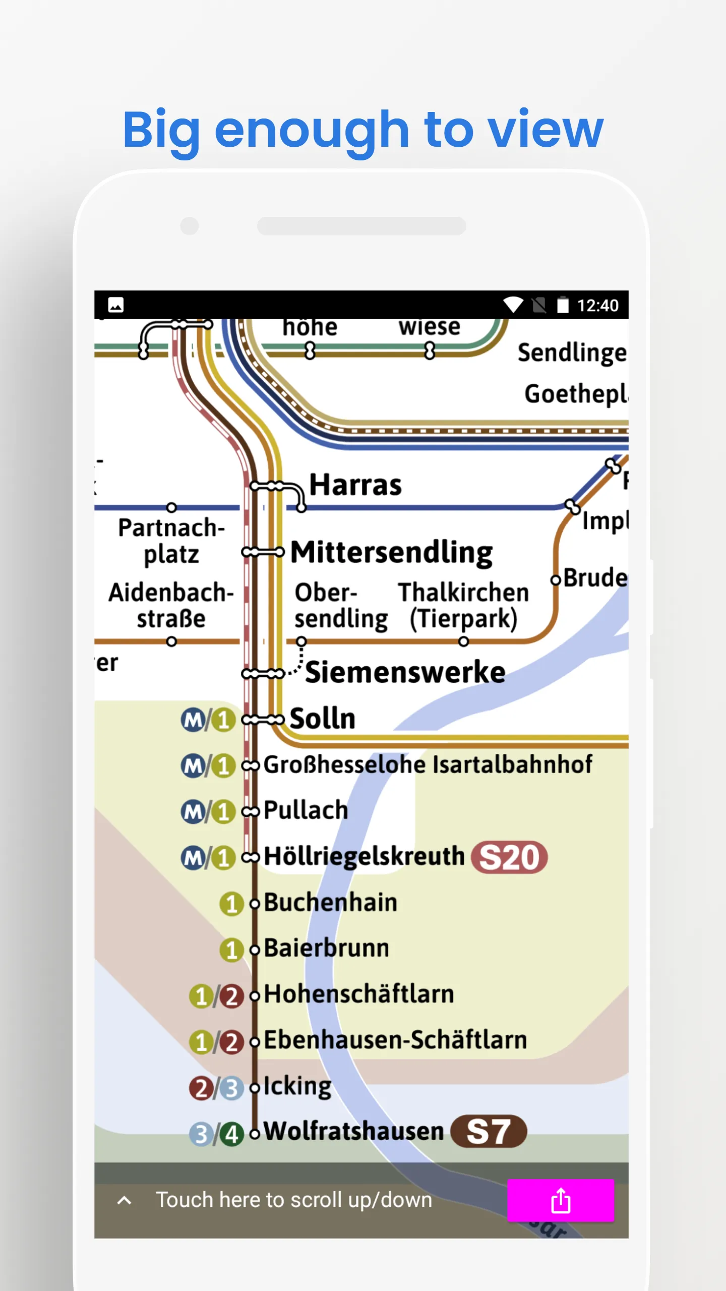 Munich Train Bus Travel Guide | Indus Appstore | Screenshot