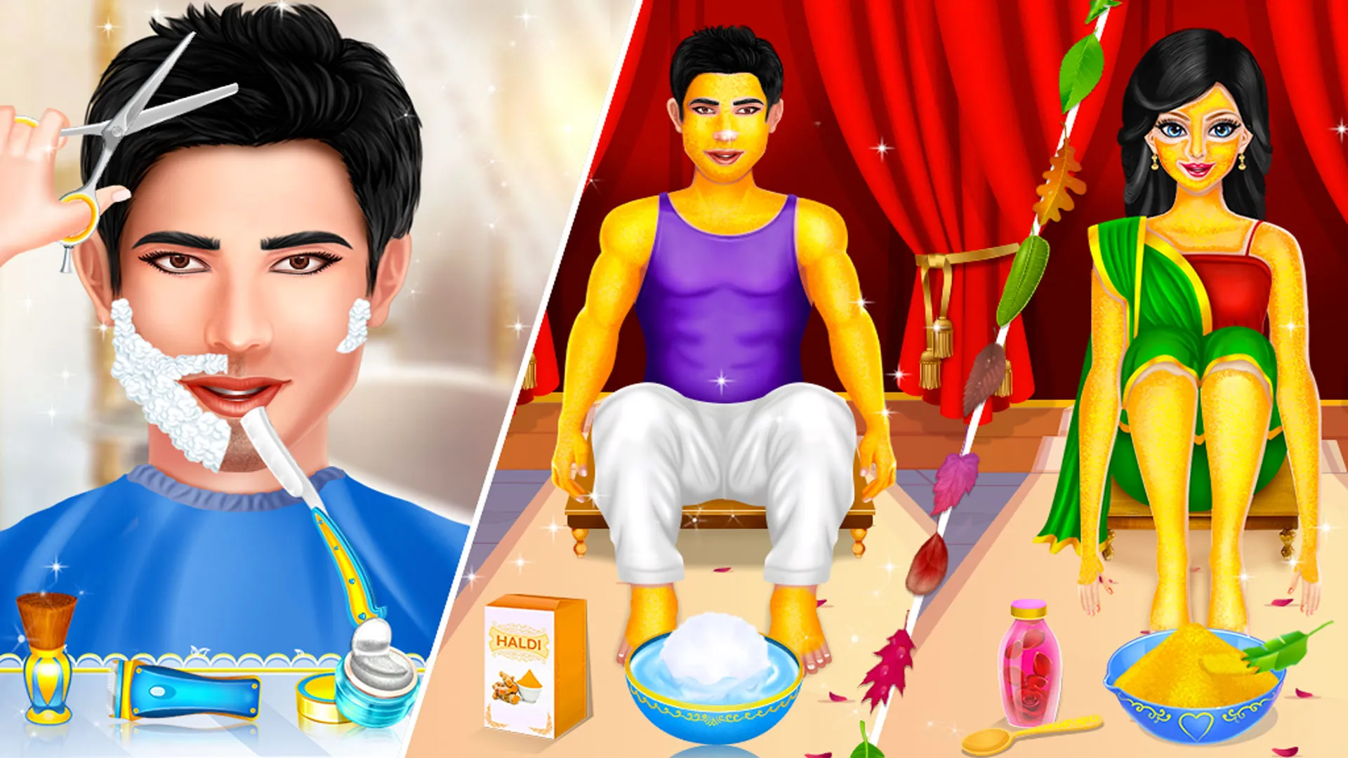 Indian Wedding Makeover Game | Indus Appstore | Screenshot