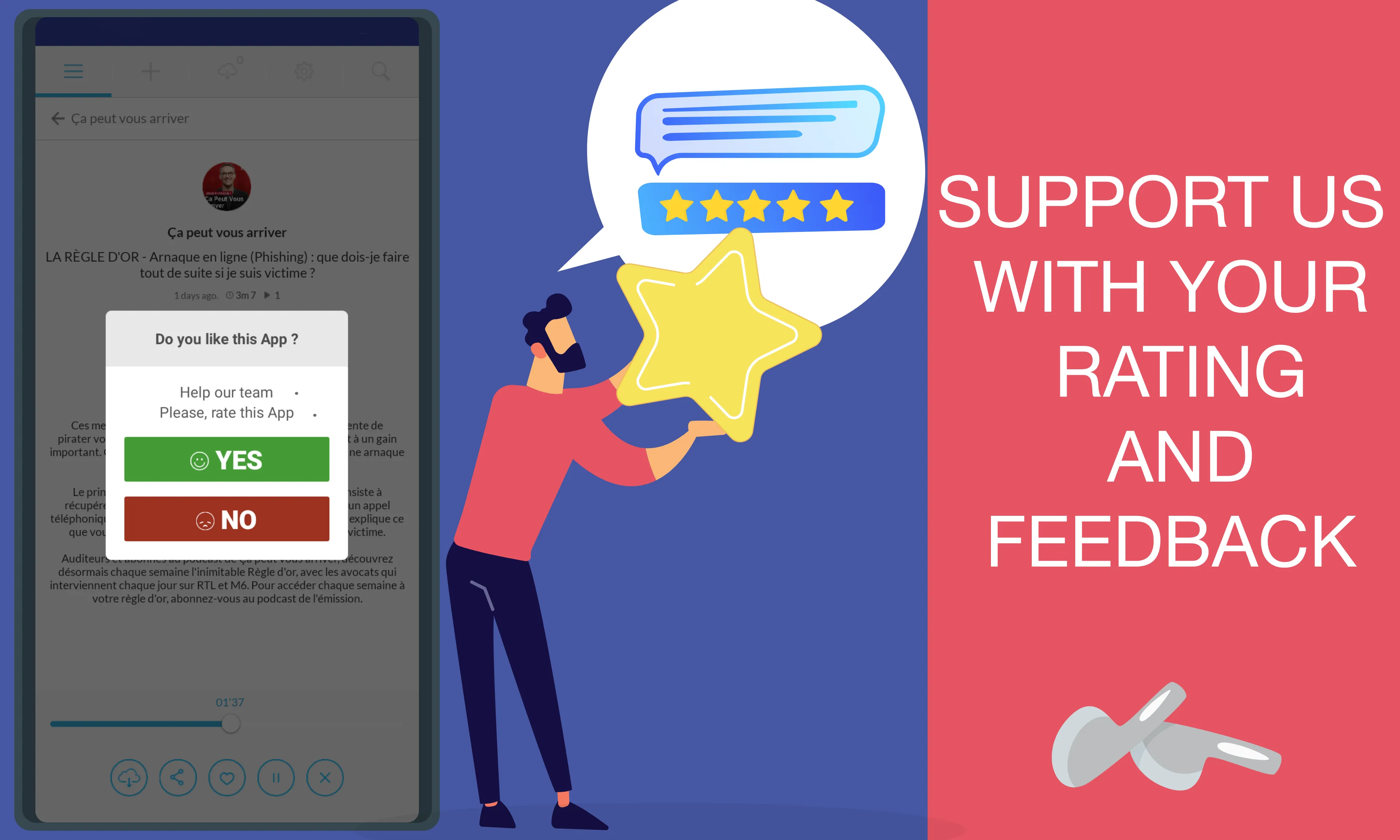 France Podcast | France & Glob | Indus Appstore | Screenshot