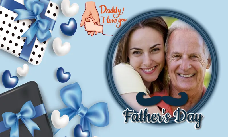 Happy Father's Day Frame 2024 | Indus Appstore | Screenshot