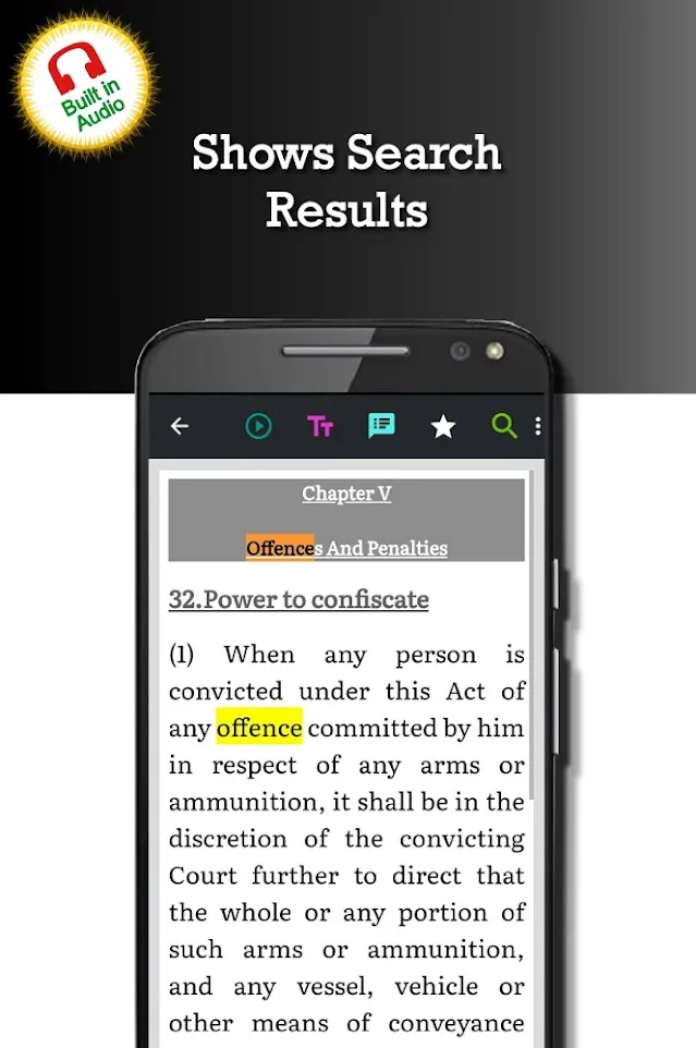 Arms Act 1959 | Indus Appstore | Screenshot