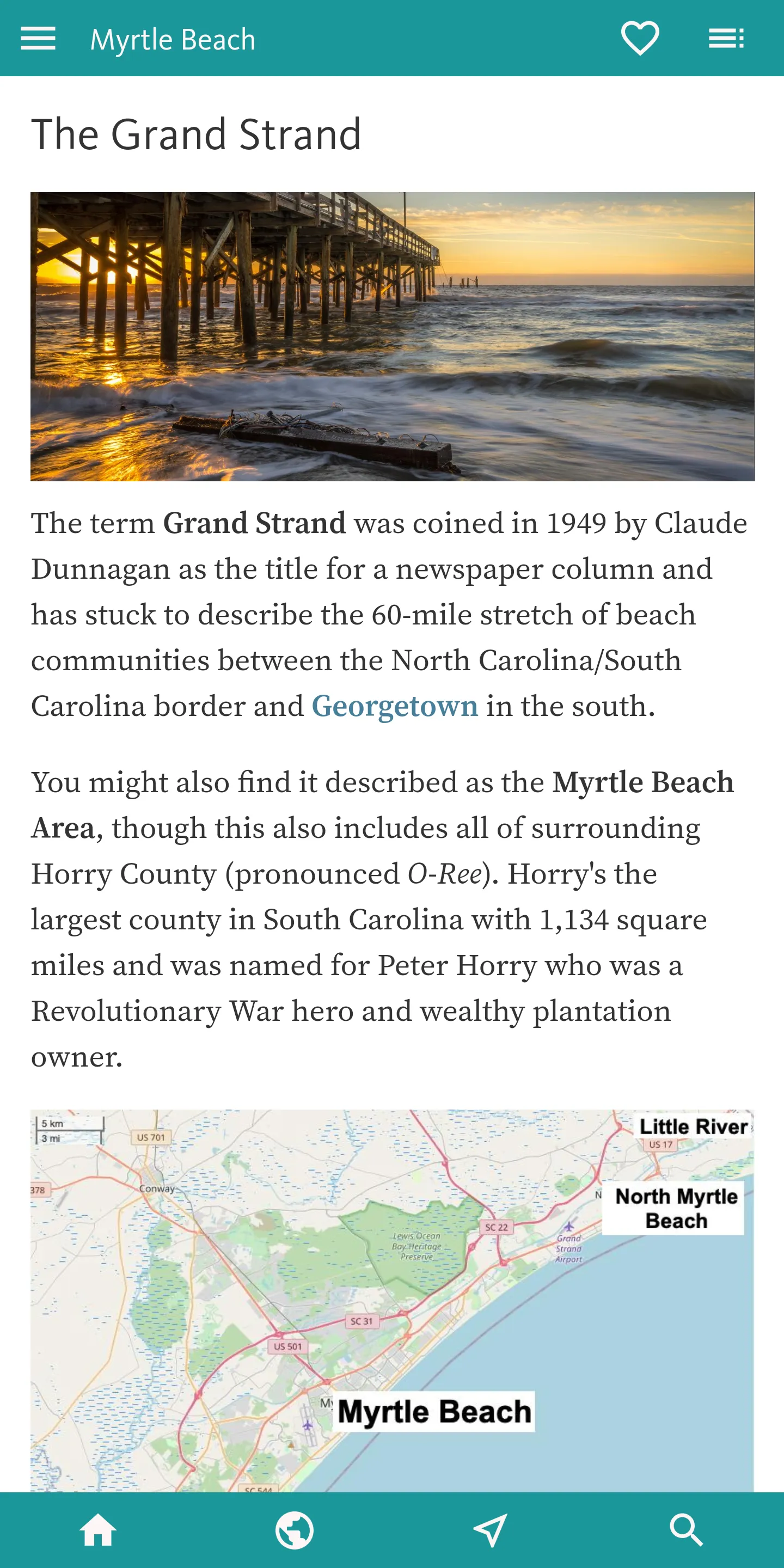 Myrtle Beach’s Best: SC, USA | Indus Appstore | Screenshot