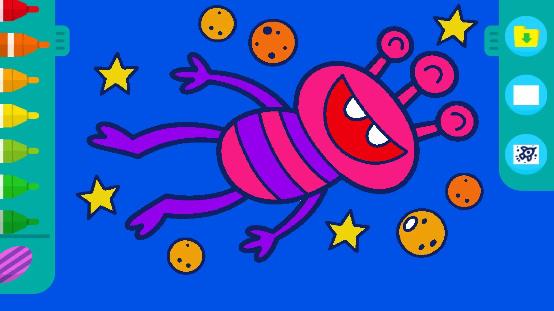 Kiddos in Space - Kids Games | Indus Appstore | Screenshot