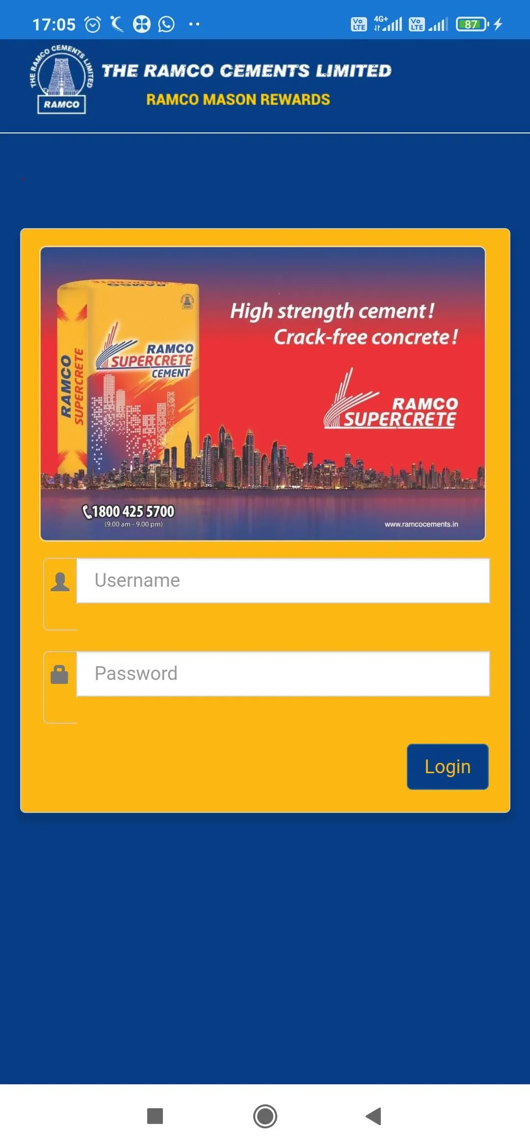 RMC - Ramco Cements | Indus Appstore | Screenshot