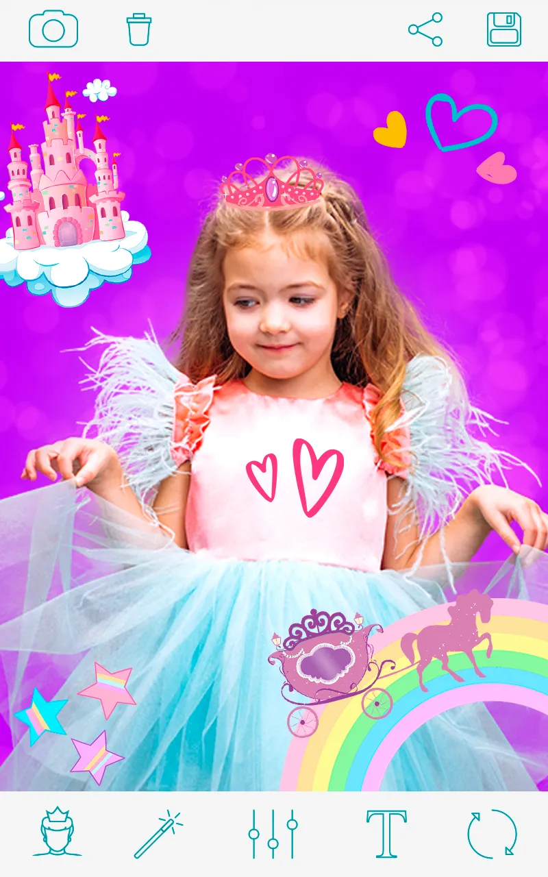 Princess Costume & Hair editor | Indus Appstore | Screenshot