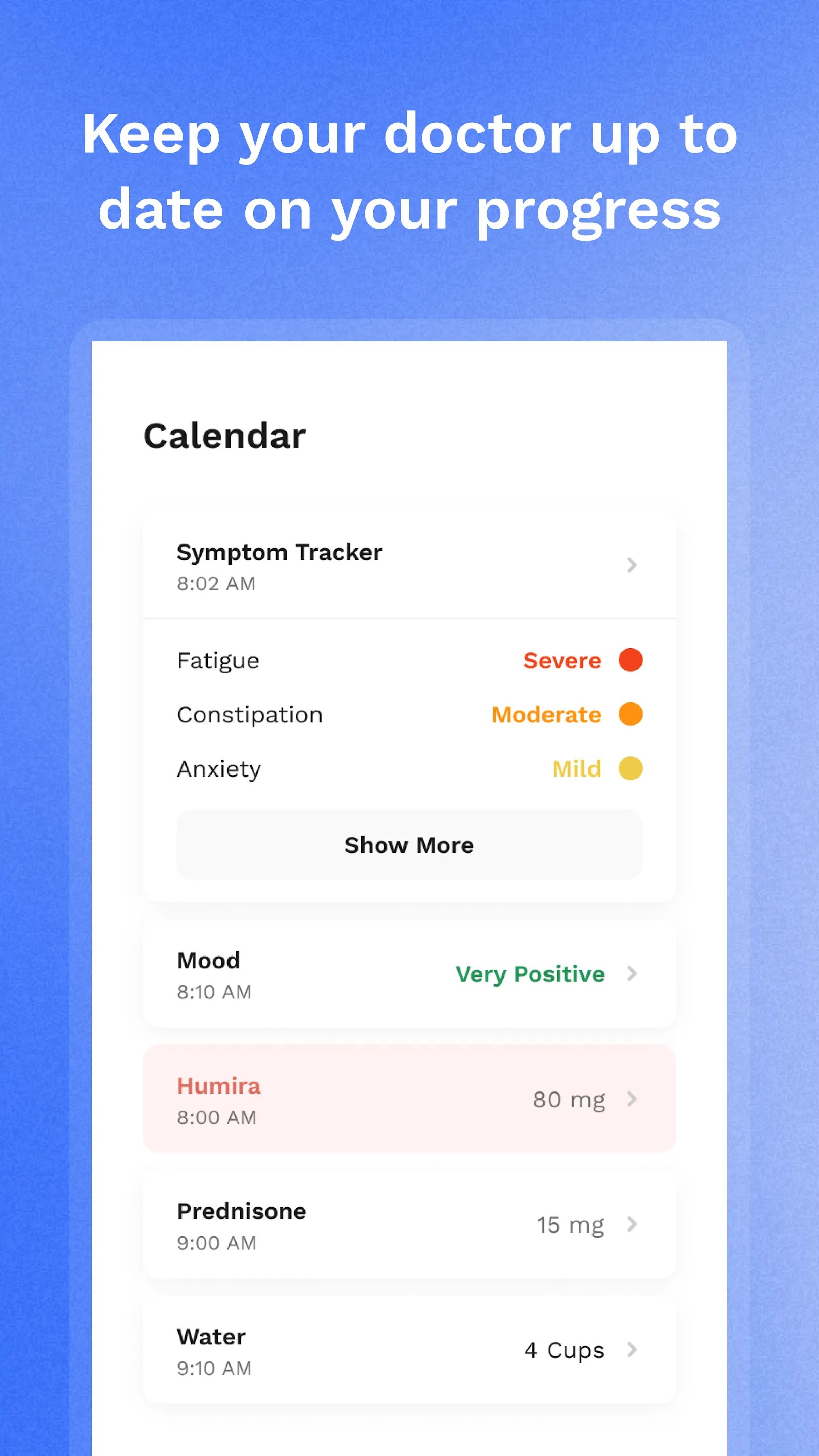 Wave Health: Symptom Tracker | Indus Appstore | Screenshot